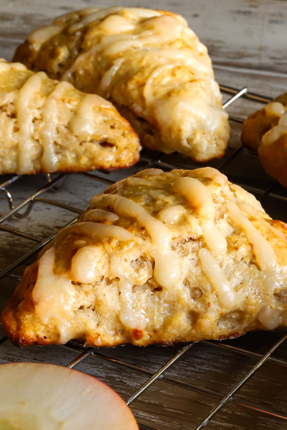 Apple Chai Protein Scones