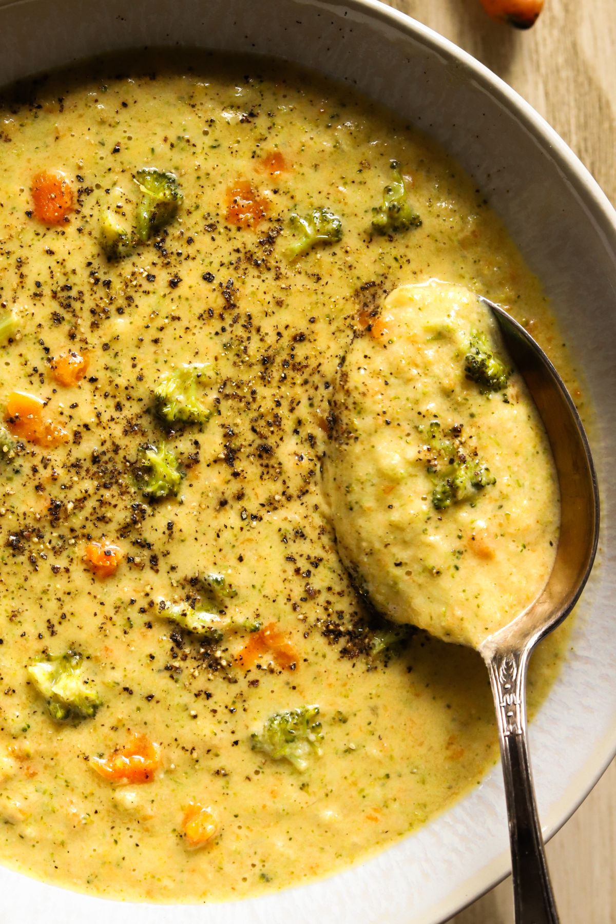High Protein Broccoli Cottage Cheese Soup