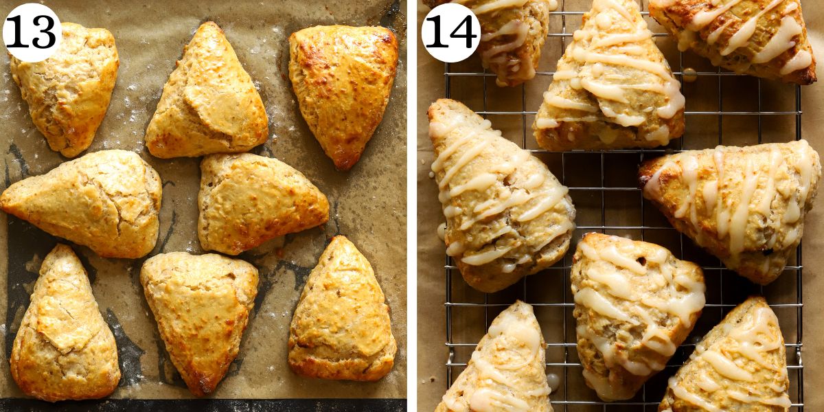 Mouthwatering Apple Chai Protein Scones