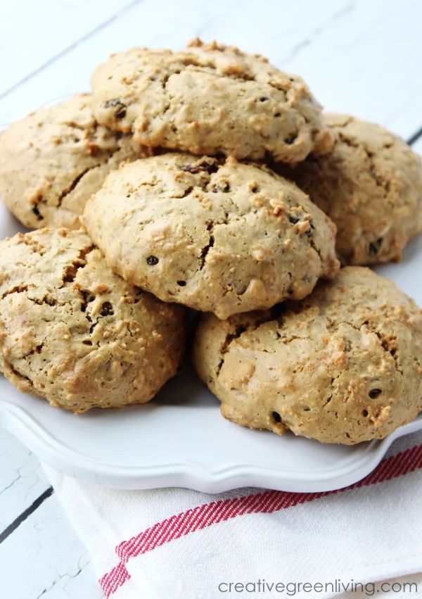 13. Gluten Free Oatmeal Raisin Protein Cookies