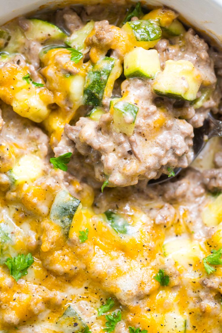 16. Keto Ground Beef Casserole