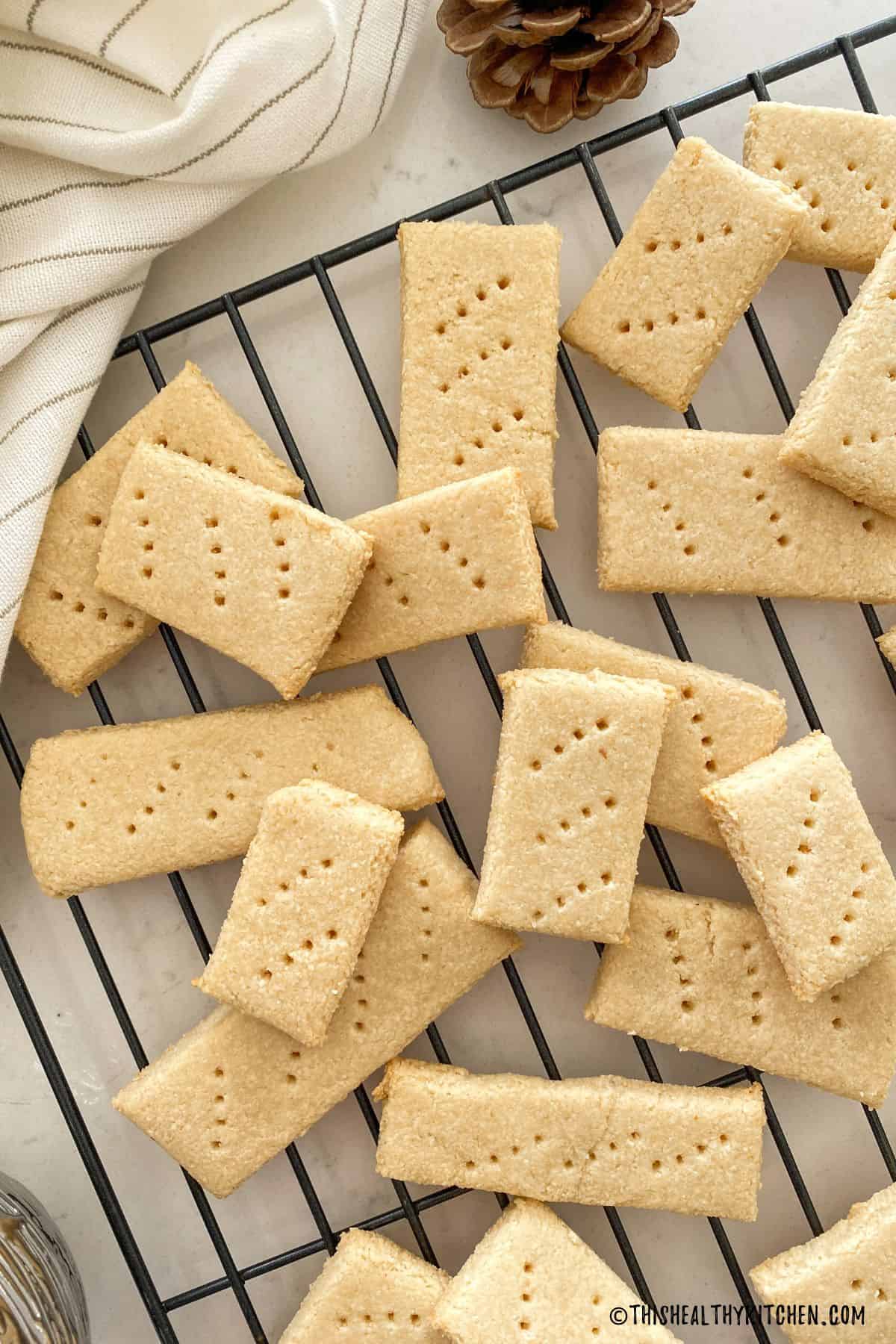 17. Healthier Shortbread Cookies