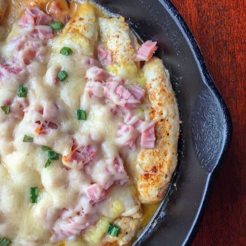 18. Chicken Cordon Bleu Casserole