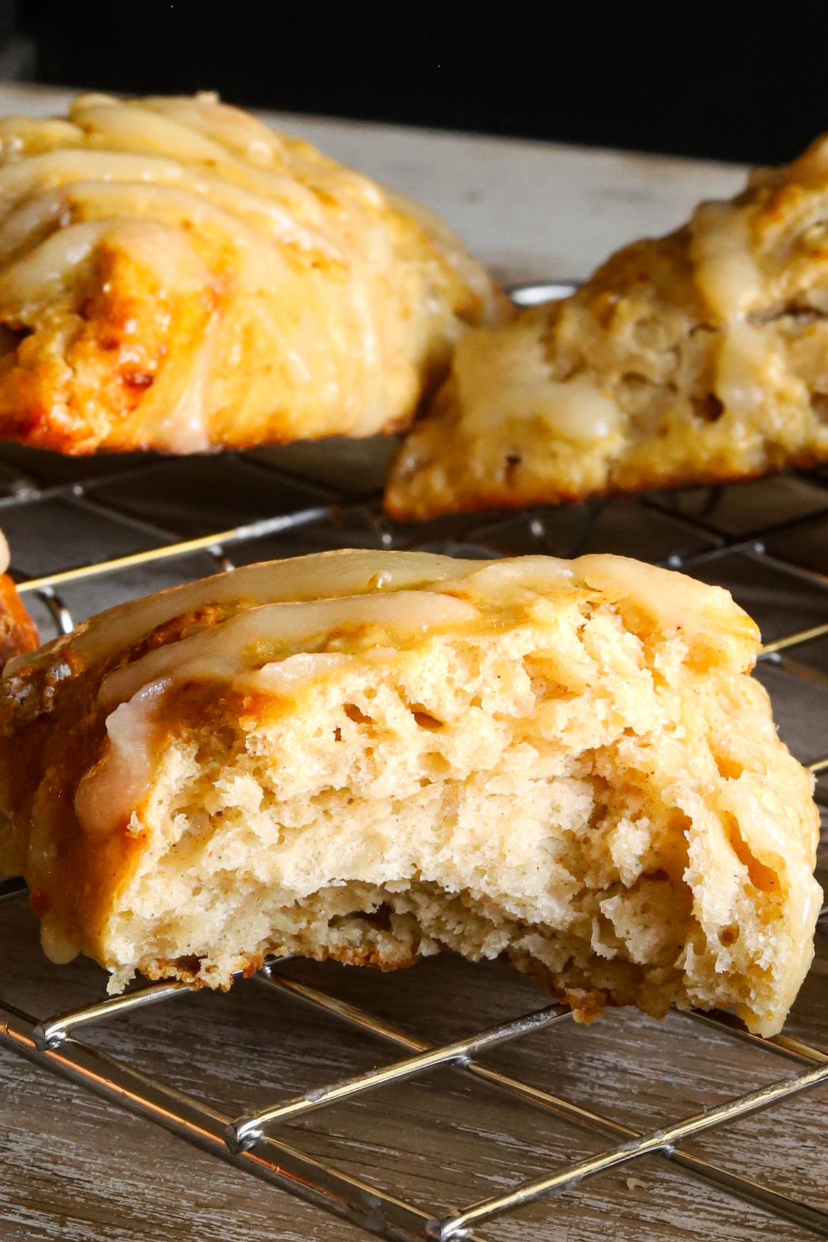 Healthy Apple Chai Protein Scones