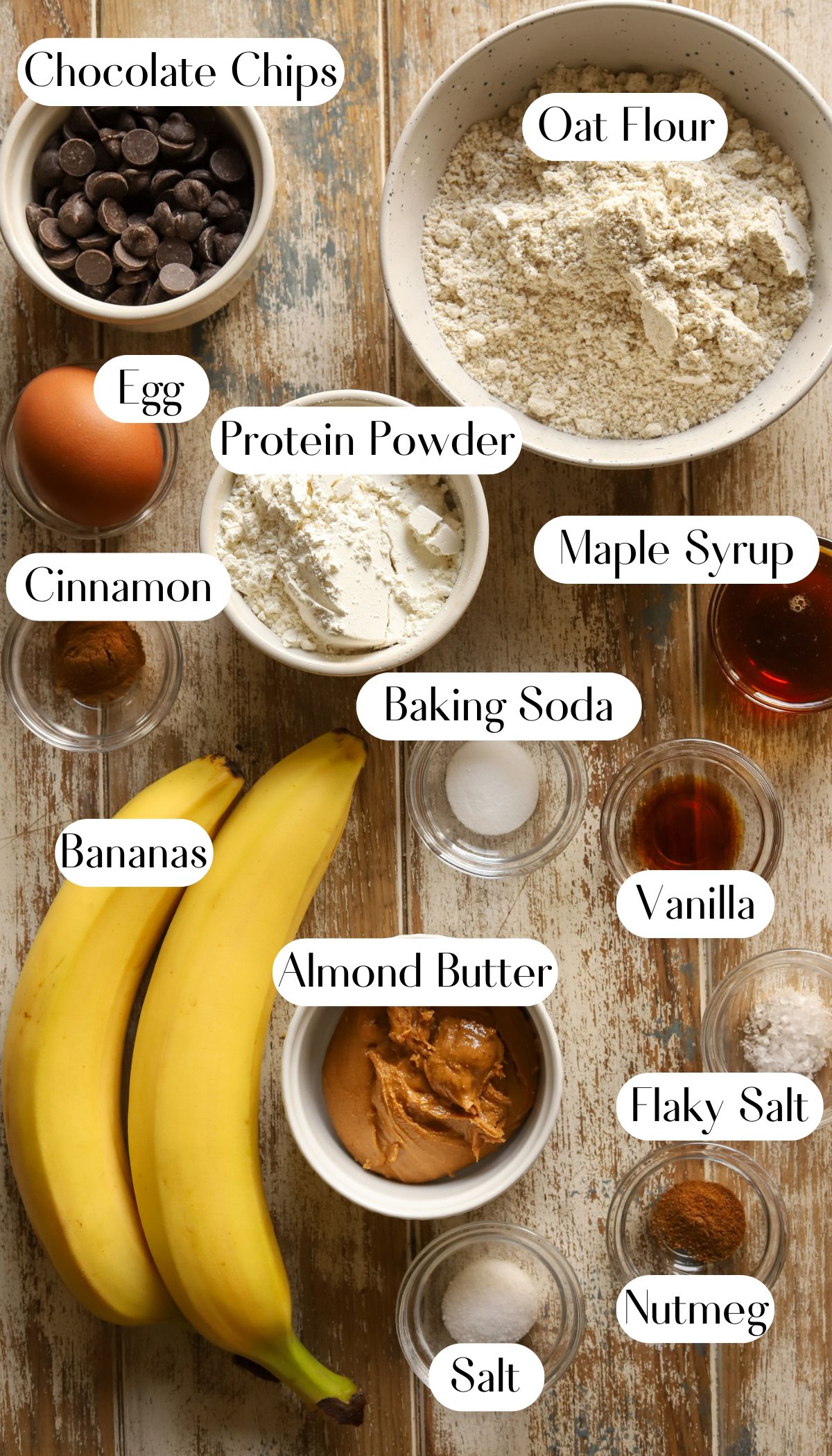 Healthy Banana Bread Protein Cookies
