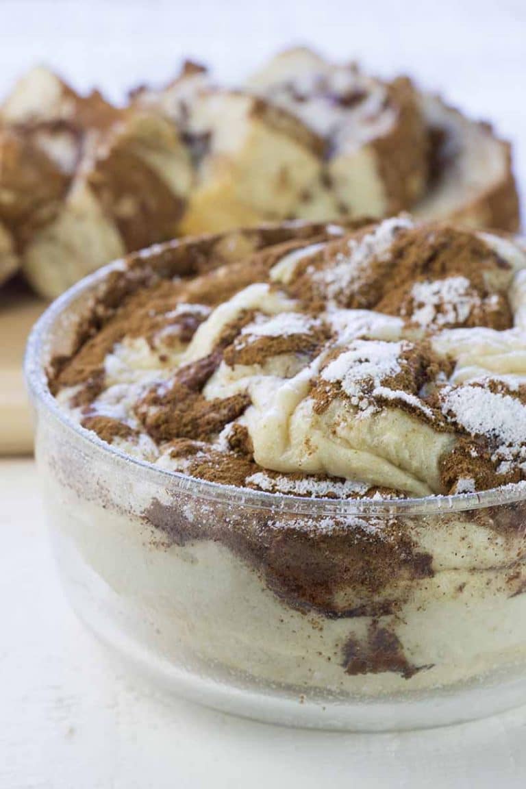 21. Cinnamon Swirl Protein Cake