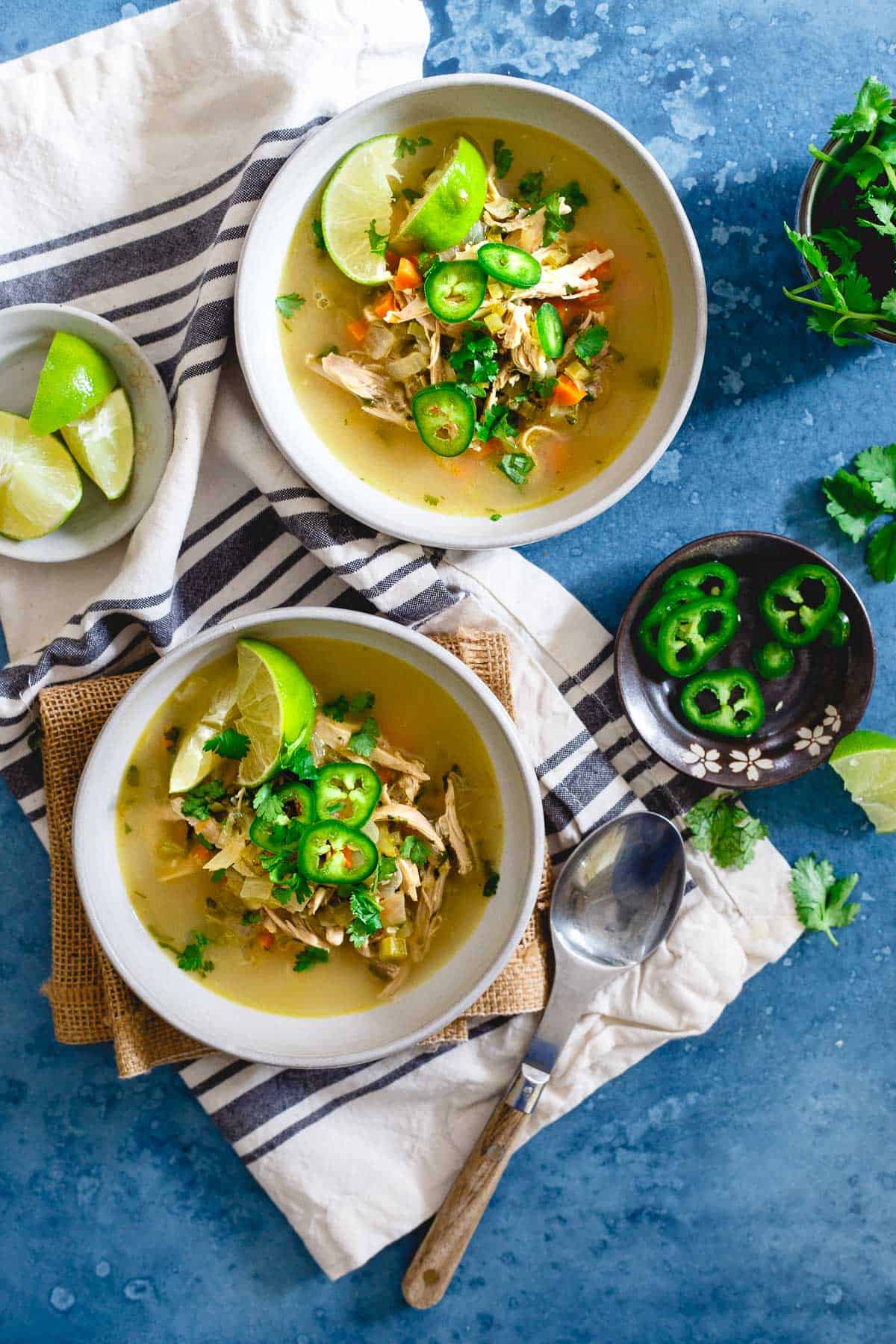 21. Spicy Chicken Lime Soup