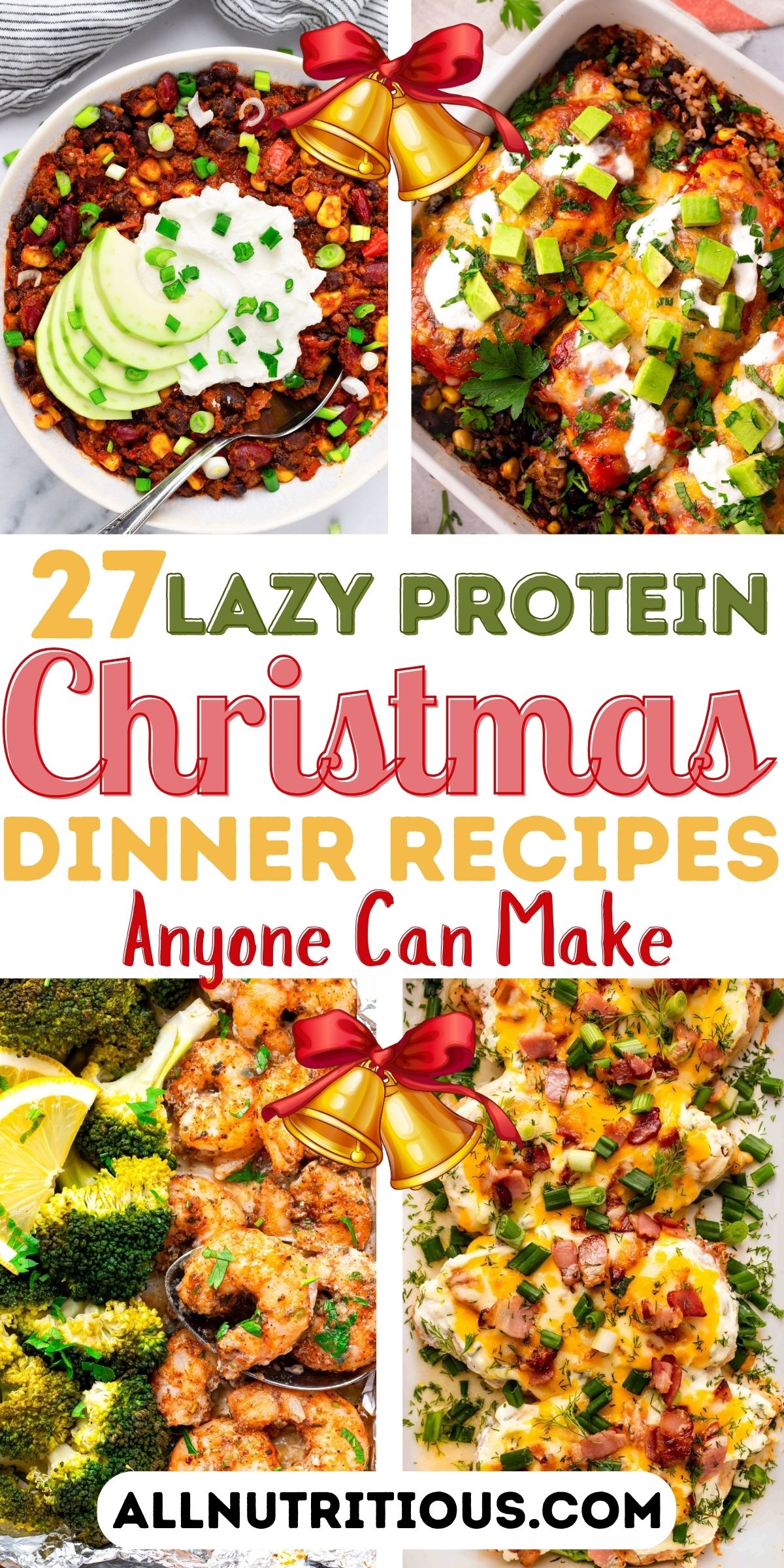 lazy high protein christmas dinners