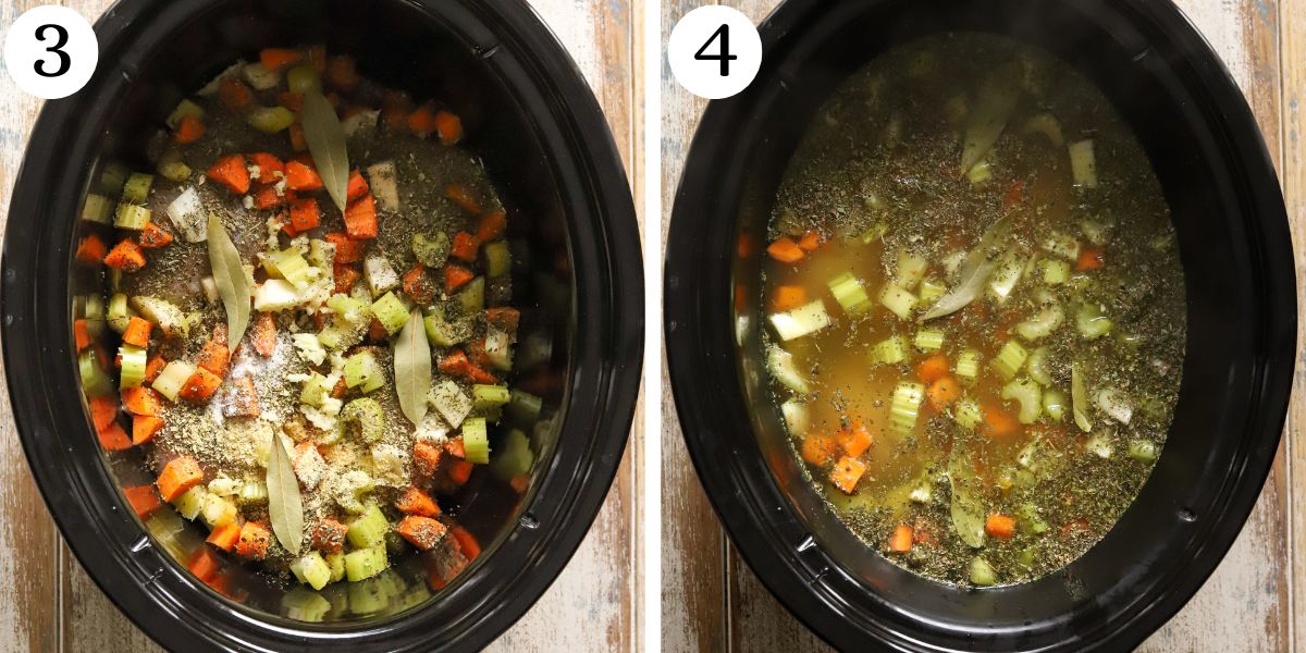 Delectable Crockpot Lemon Chicken Orzo Soup