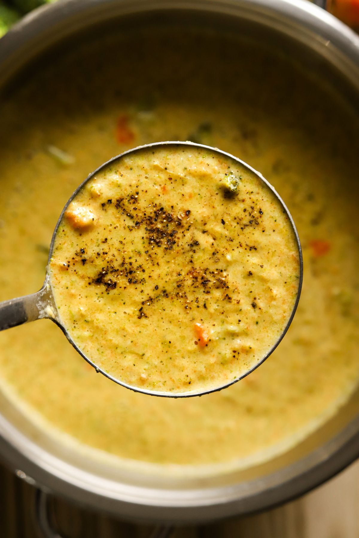 Savory Broccoli Cottage Cheese Soup
