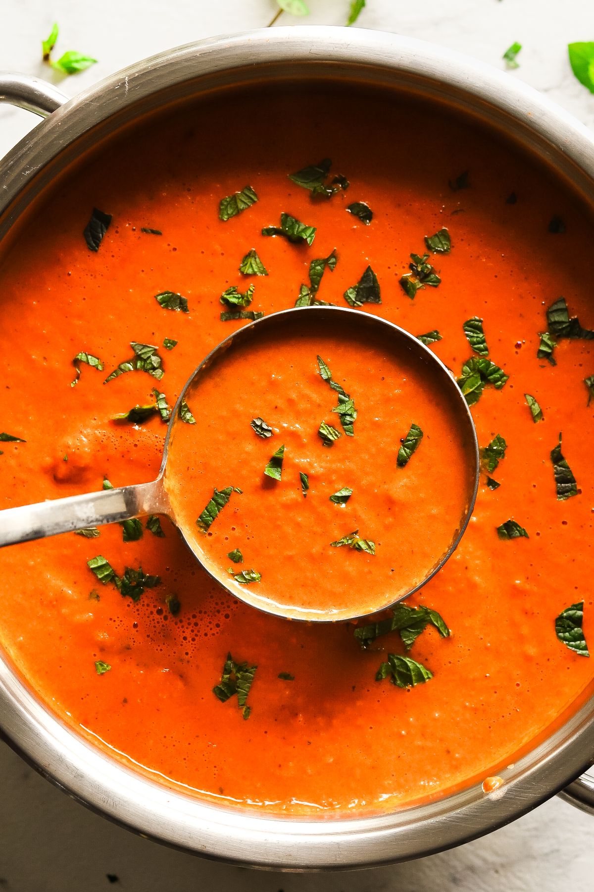 Satisfying Cottage Cheese Tomato Soup
