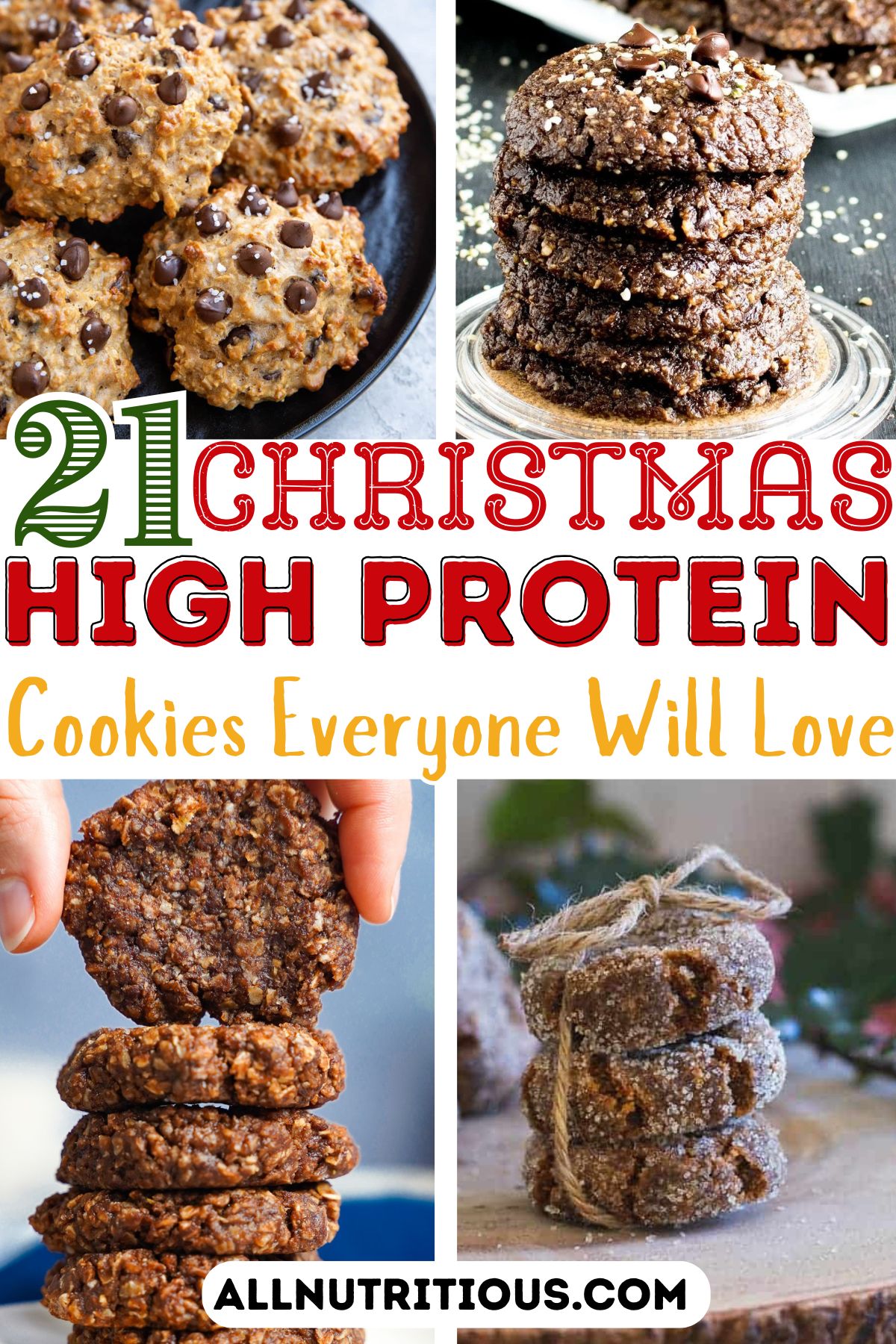 high protein christmas cookie recipes
