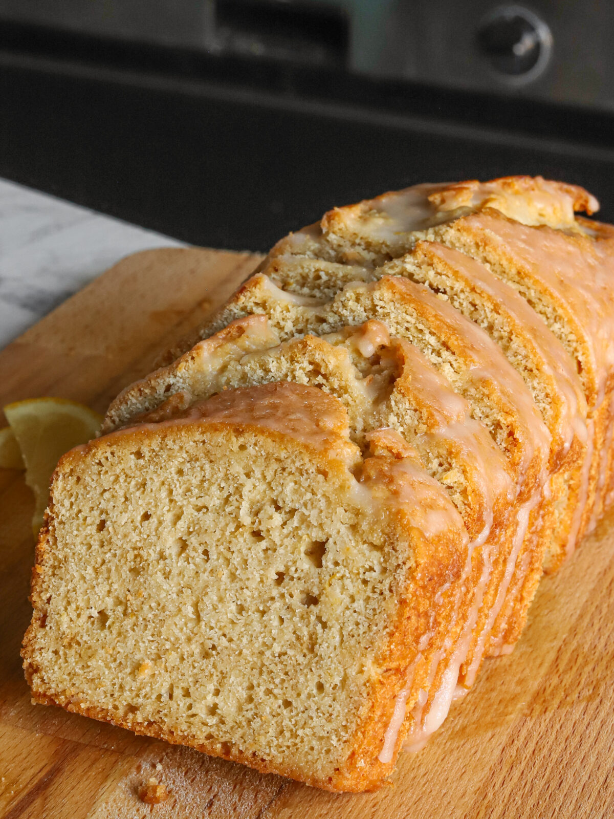 lemon cottage cheese loaf cake