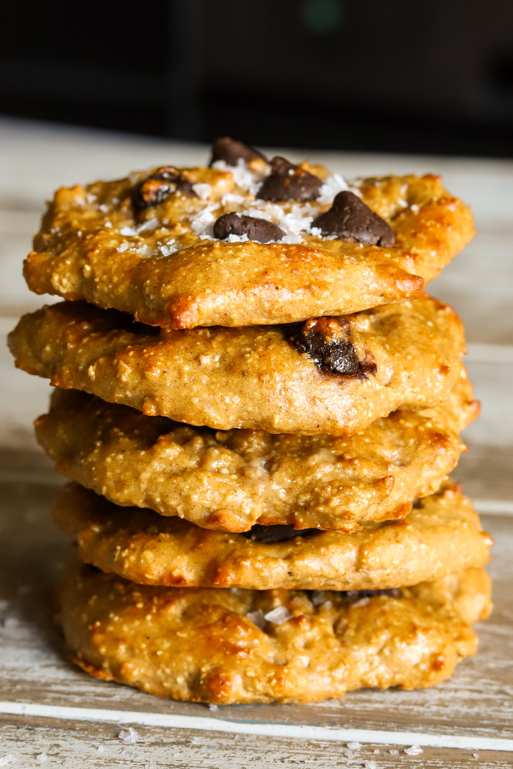 banana bread protein cookies