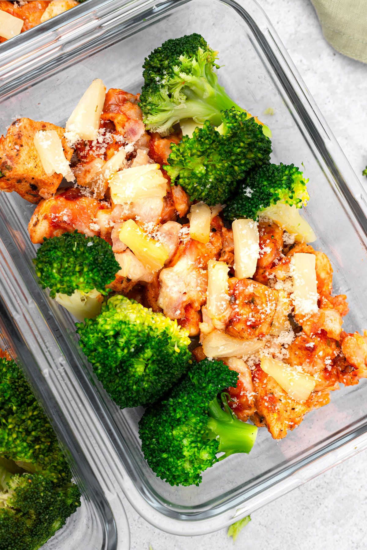 Hawaiian Pizza Chicken Meal Prep