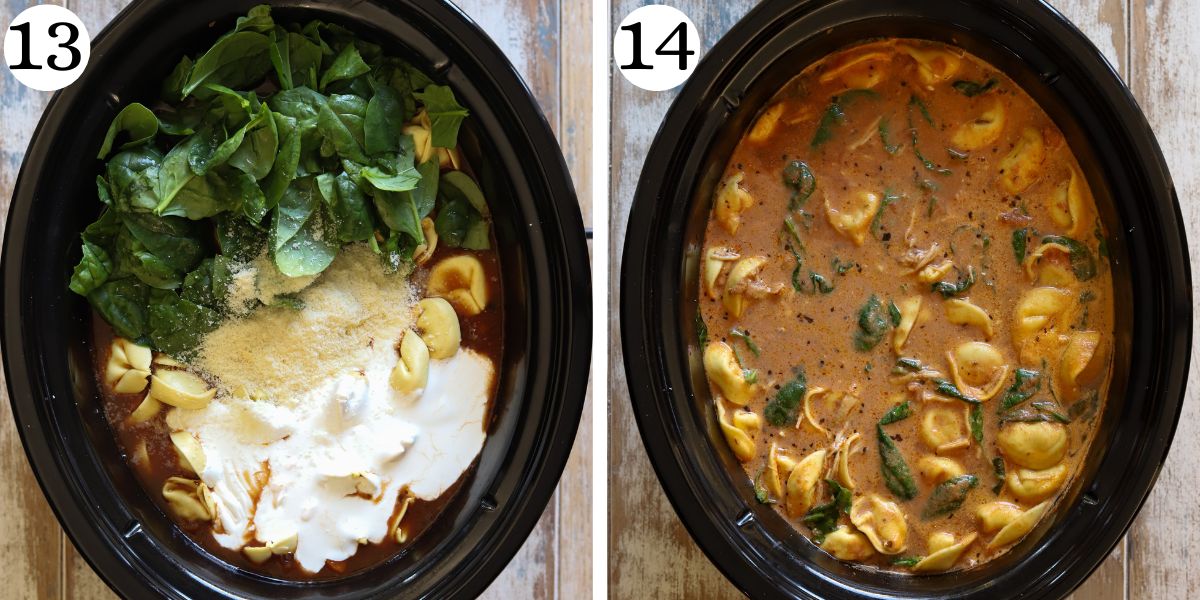 Mouthwatering Crockpot Tortellini Chicken Soup