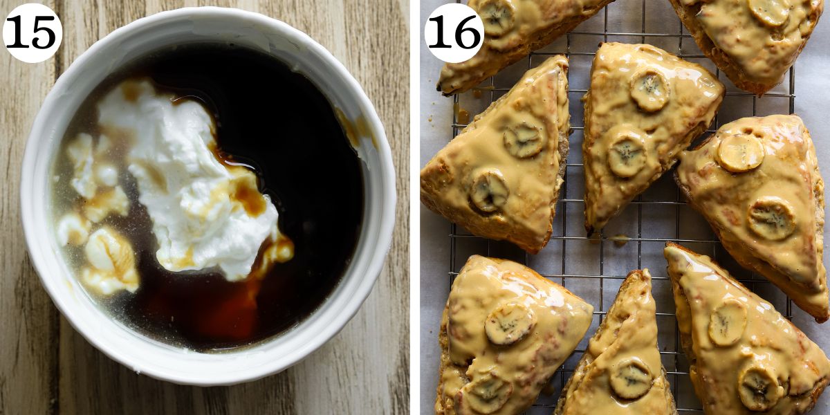 Healthy Banana Cottage Cheese Scones