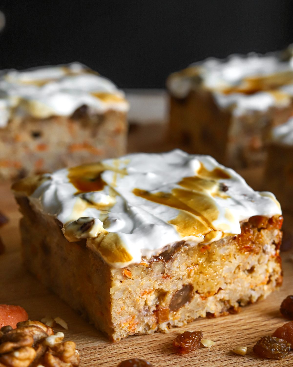 Delectable Oatmeal Carrot Cake