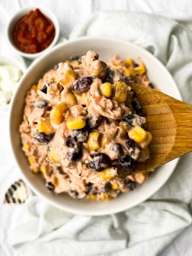 13. Crockpot Fiesta Chicken