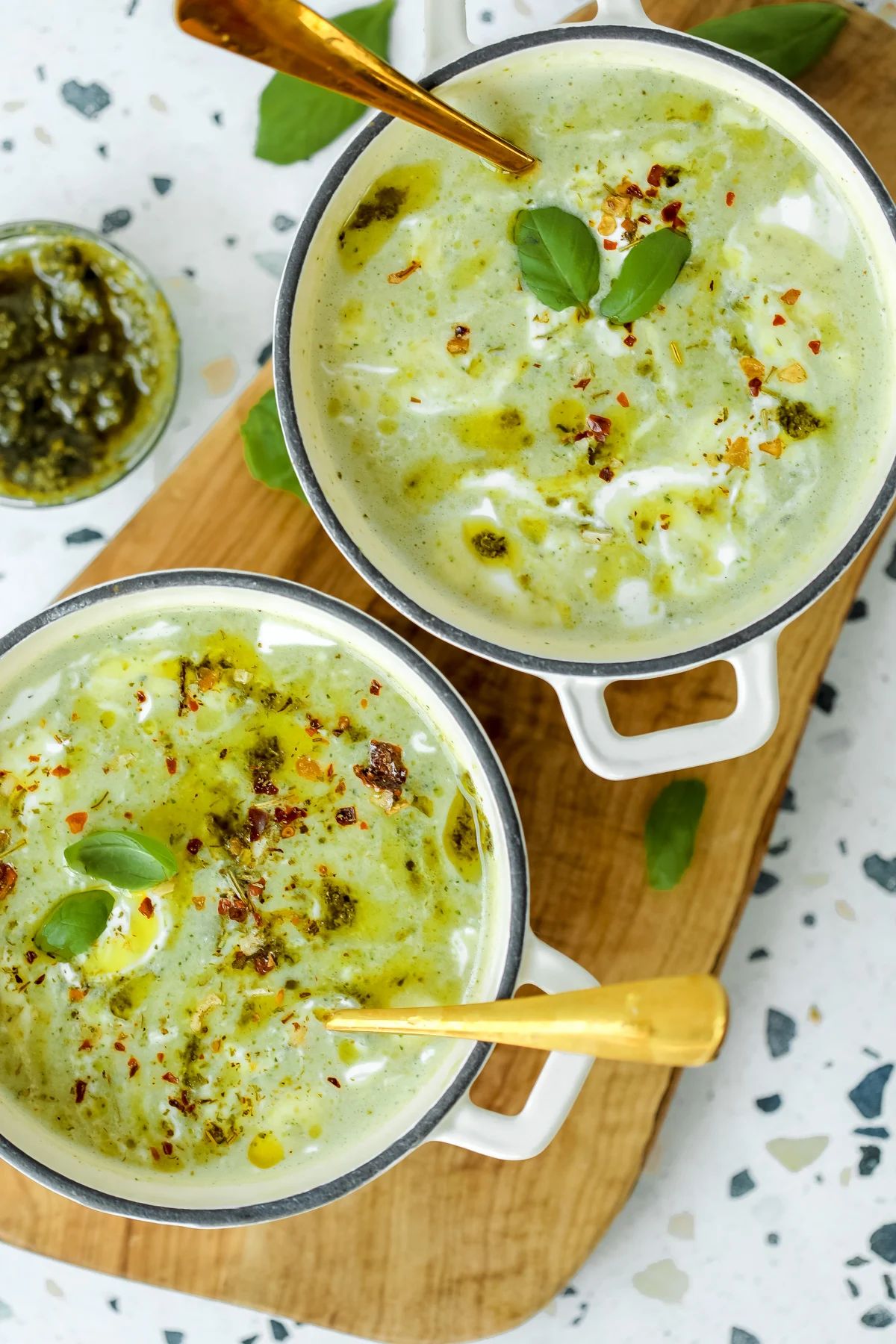 19. Zucchini Pesto Soup