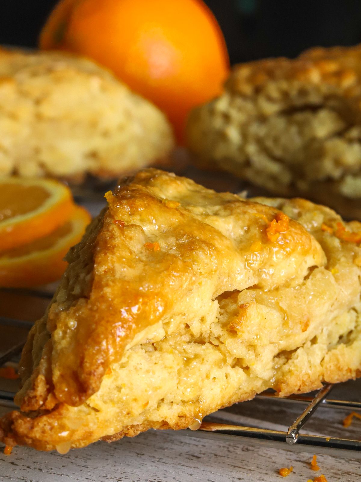Yummy Orange Cottage Cheese Scones