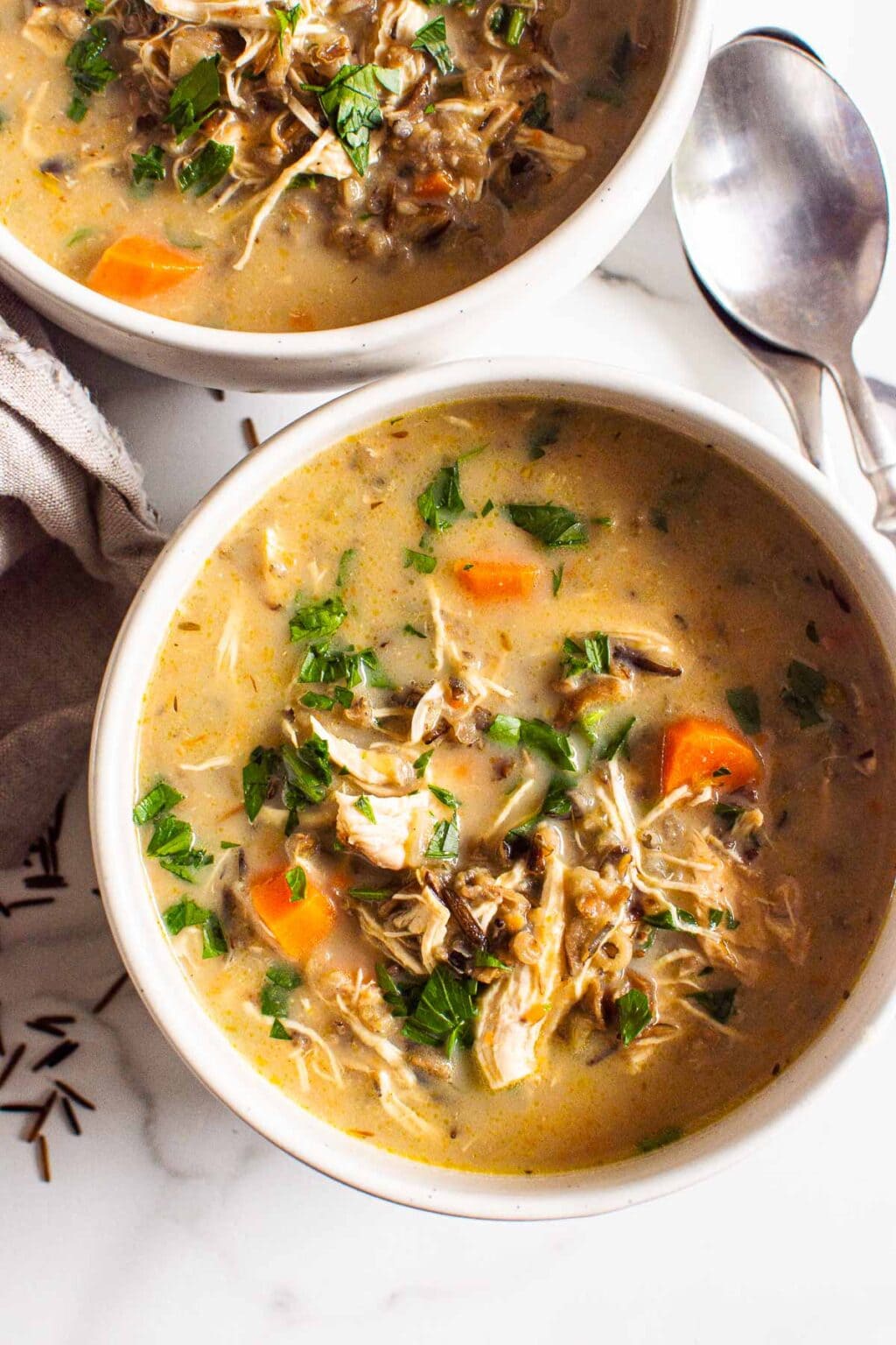 21. Healthy Chicken Wild Rice Soup