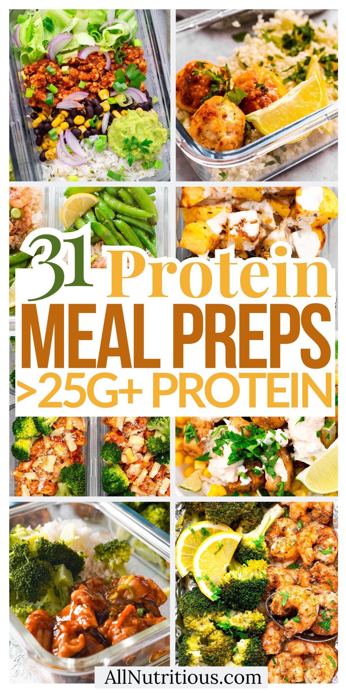 31 High Protein Meal Prep Ideas With 25+ G Protein