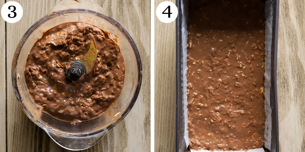 Simple Banana Cocoa Oatmeal Cake