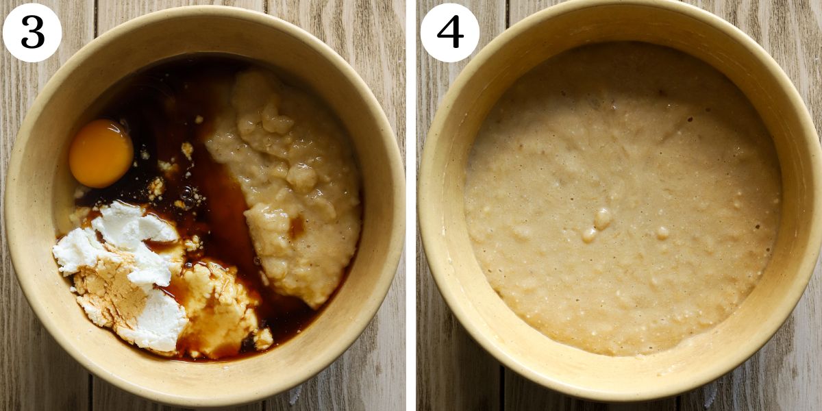 Simple Banana Cottage Cheese Scones