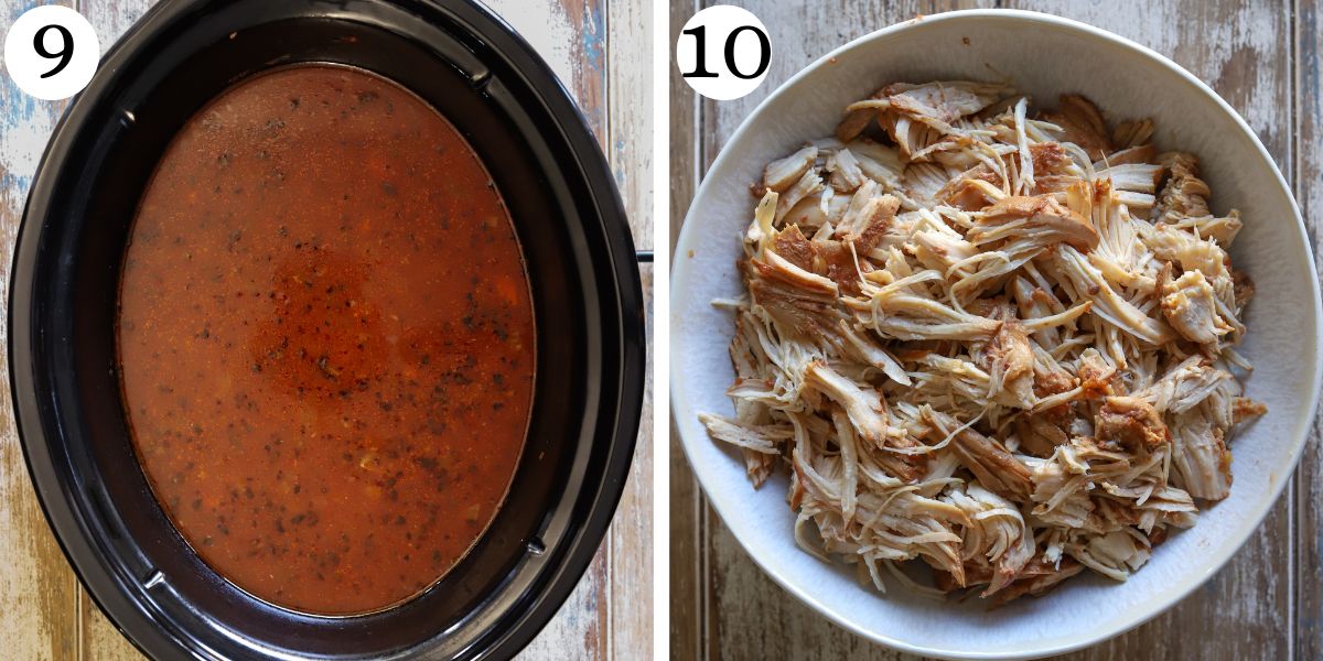 Savory Crockpot Tortellini Chicken Soup
