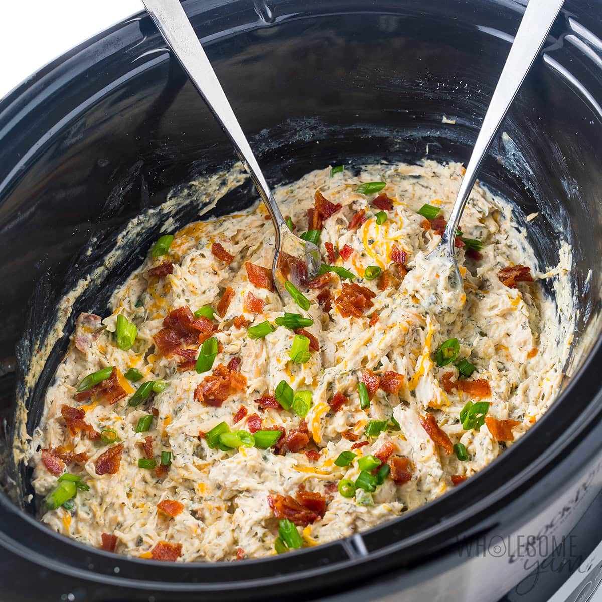 8. Slow Cooker Crack Chicken