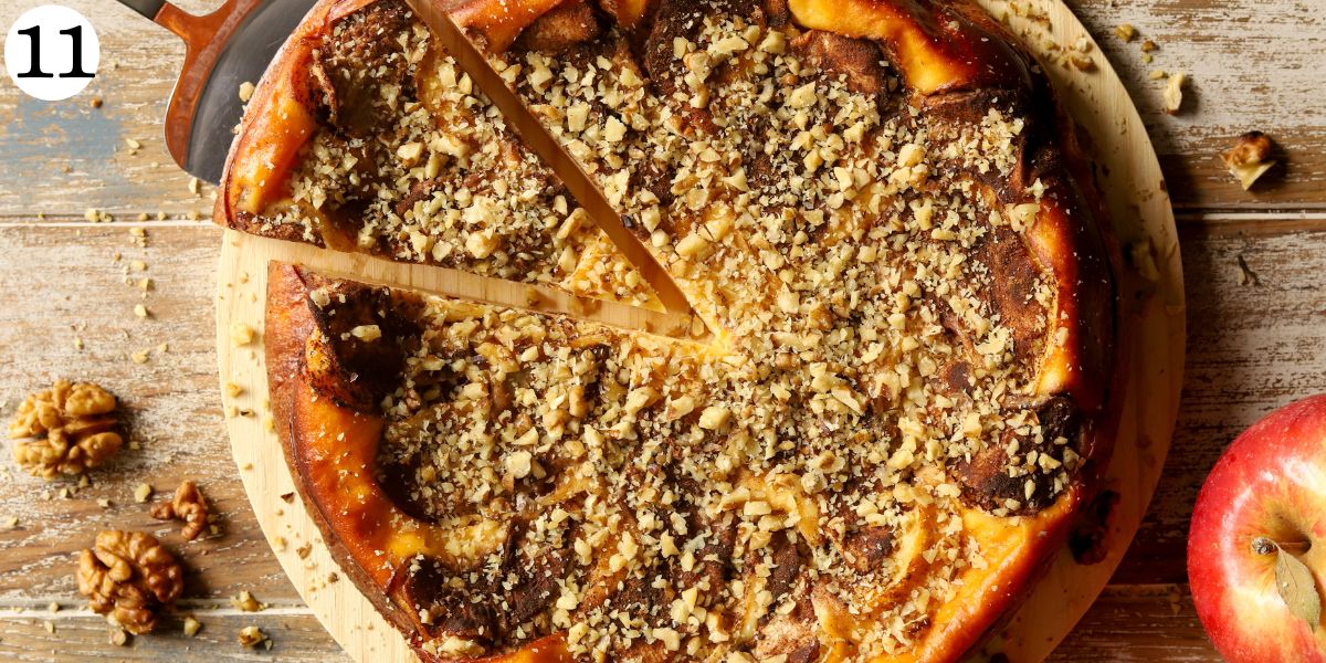 High Protein Flourless Greek Yogurt Apple Cake