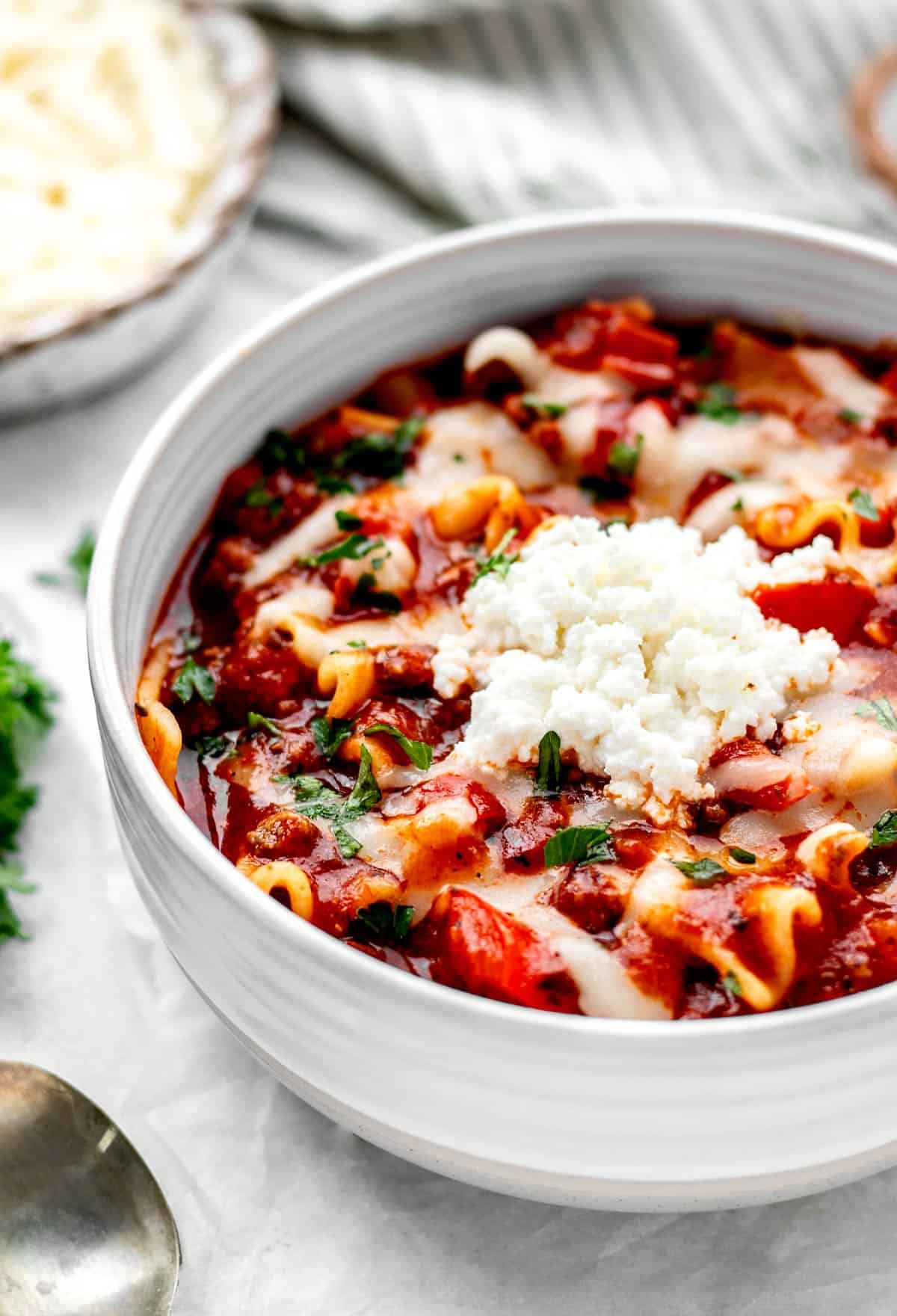 9. Lazy Lasagna Soup