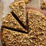 Apple Oatmeal Carrot Cake with Cottage Cheese