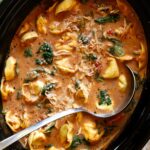 Crockpot Tortellini Chicken Soup