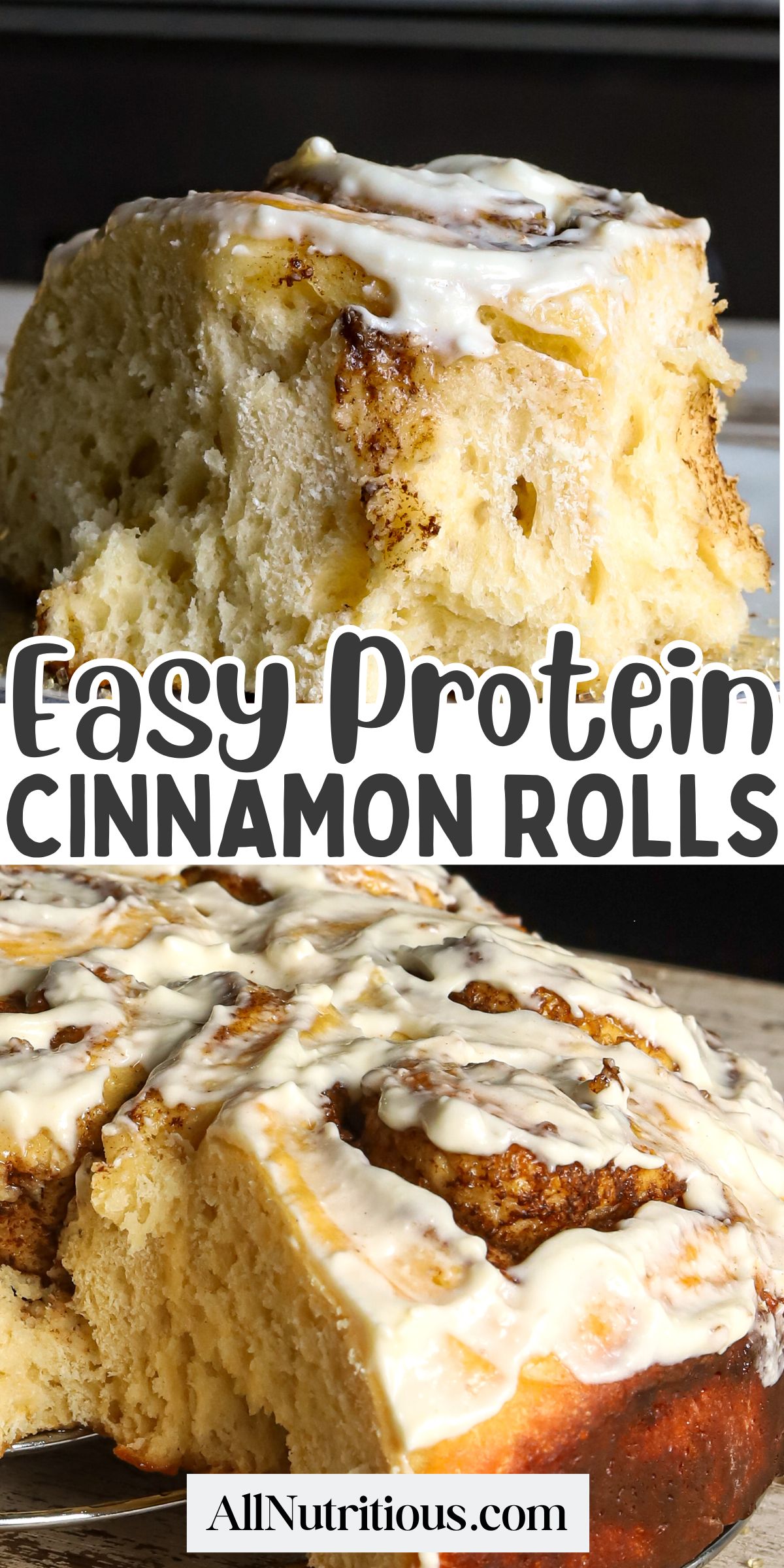 Easy Protein Cinnamon Rolls