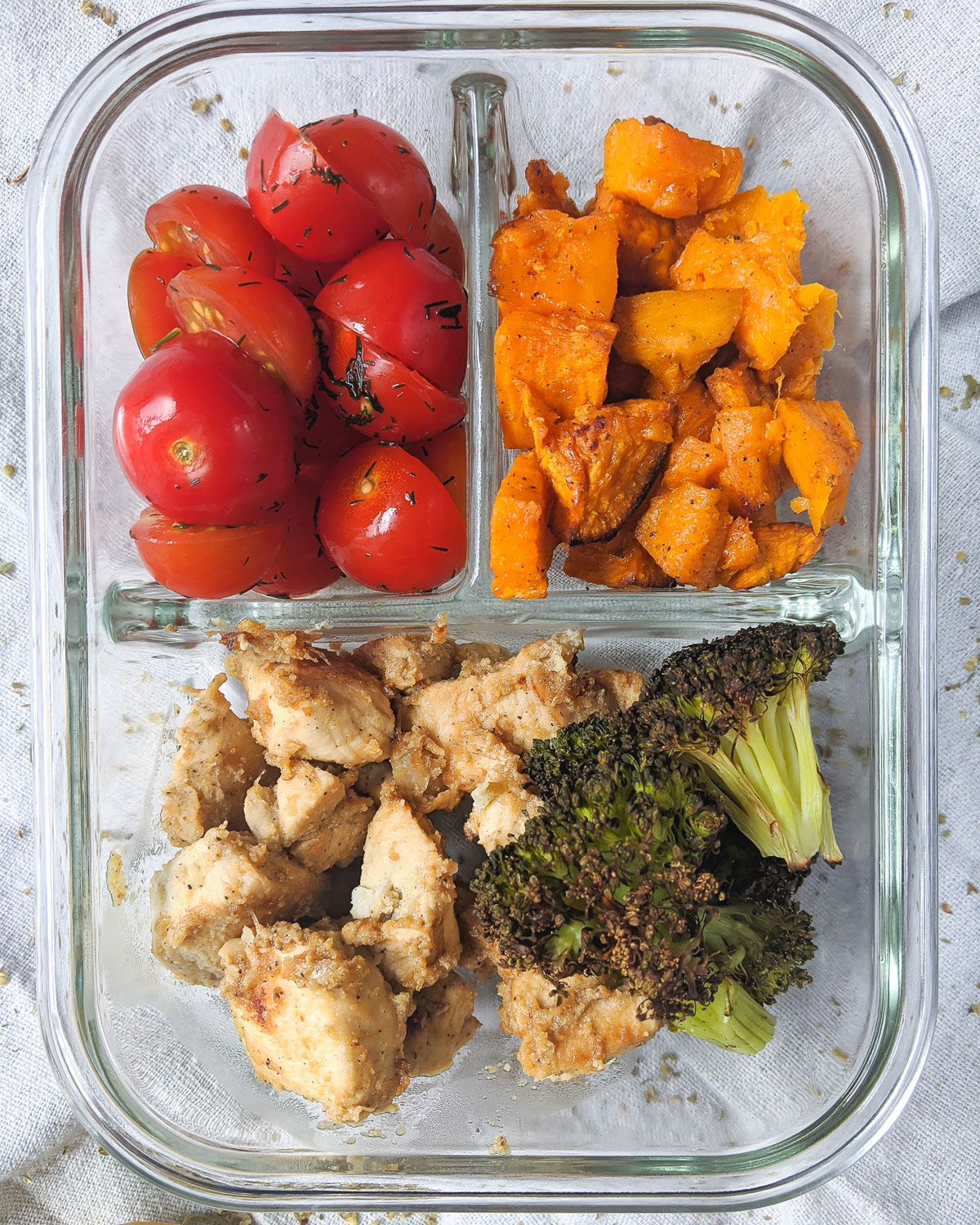lemon chicken with veggies