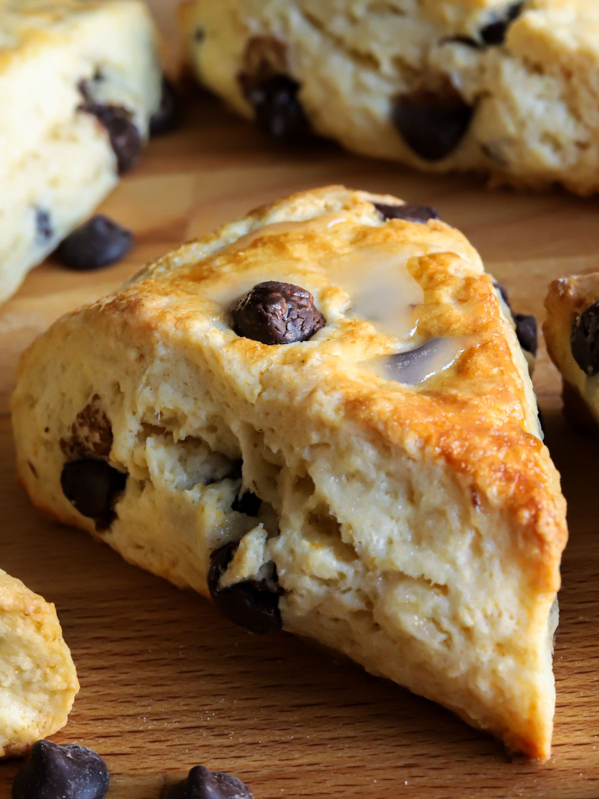 Chocolate Chip Cottage Cheese Scones