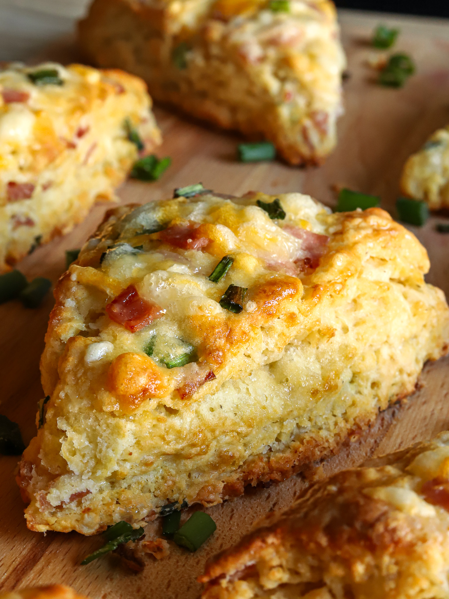 Ham and Cheese Scones