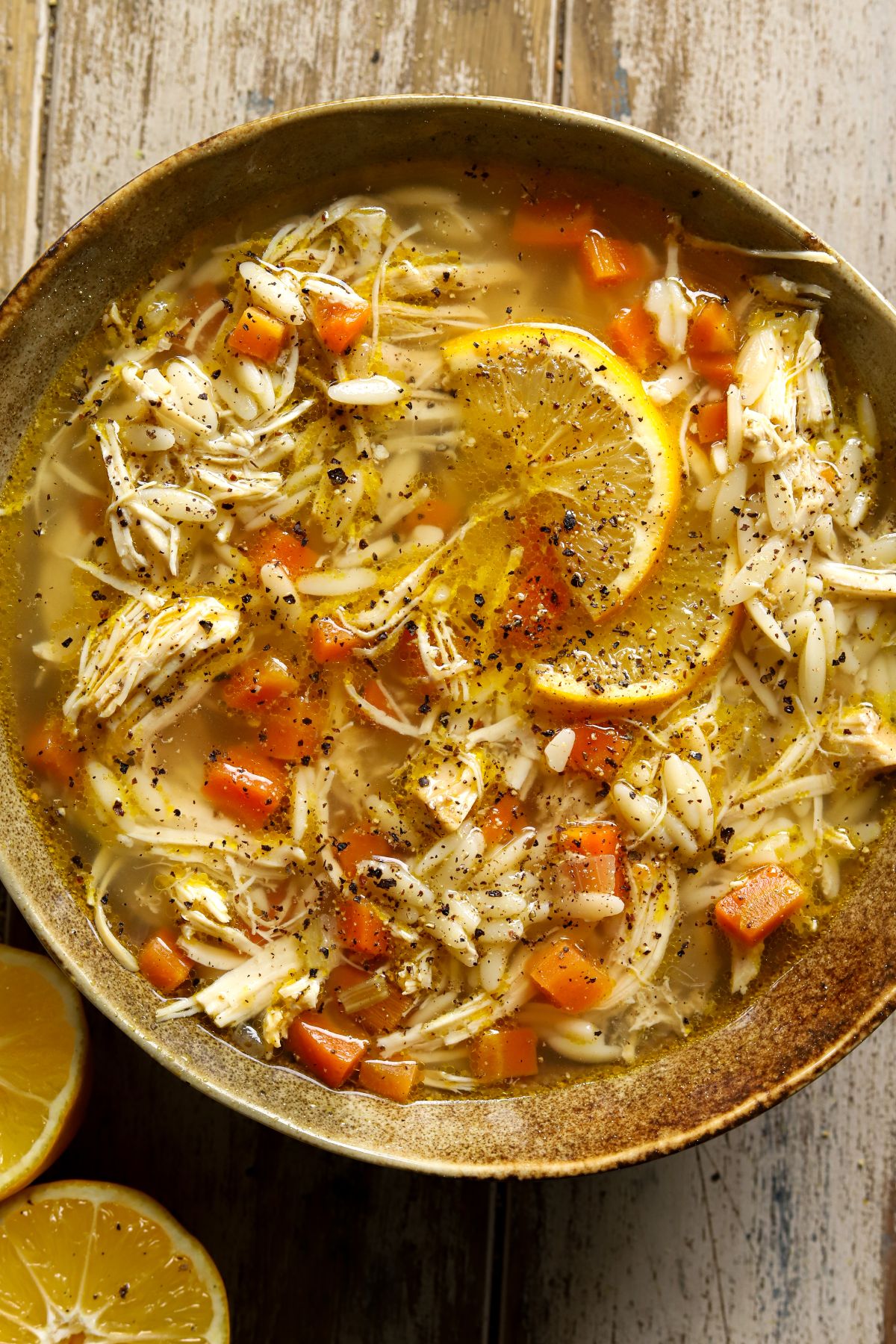 Mouthwatering Crockpot Chicken Lemon Soup