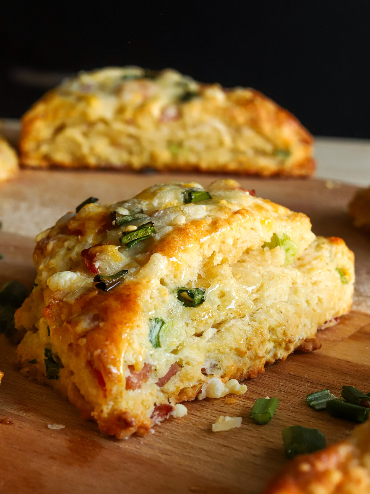 Easy Ham and Cheese Scones