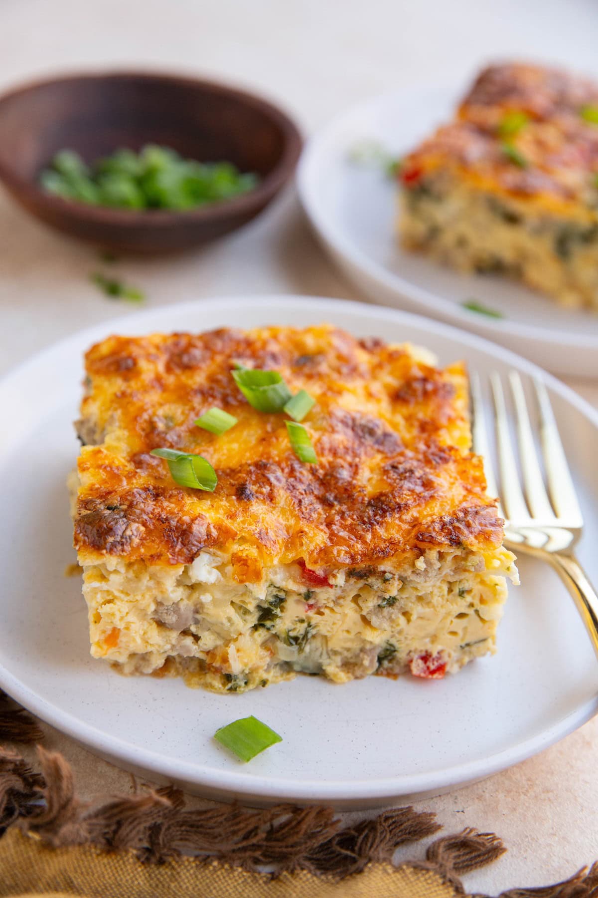 Cottage Cheese Breakfast Casserole