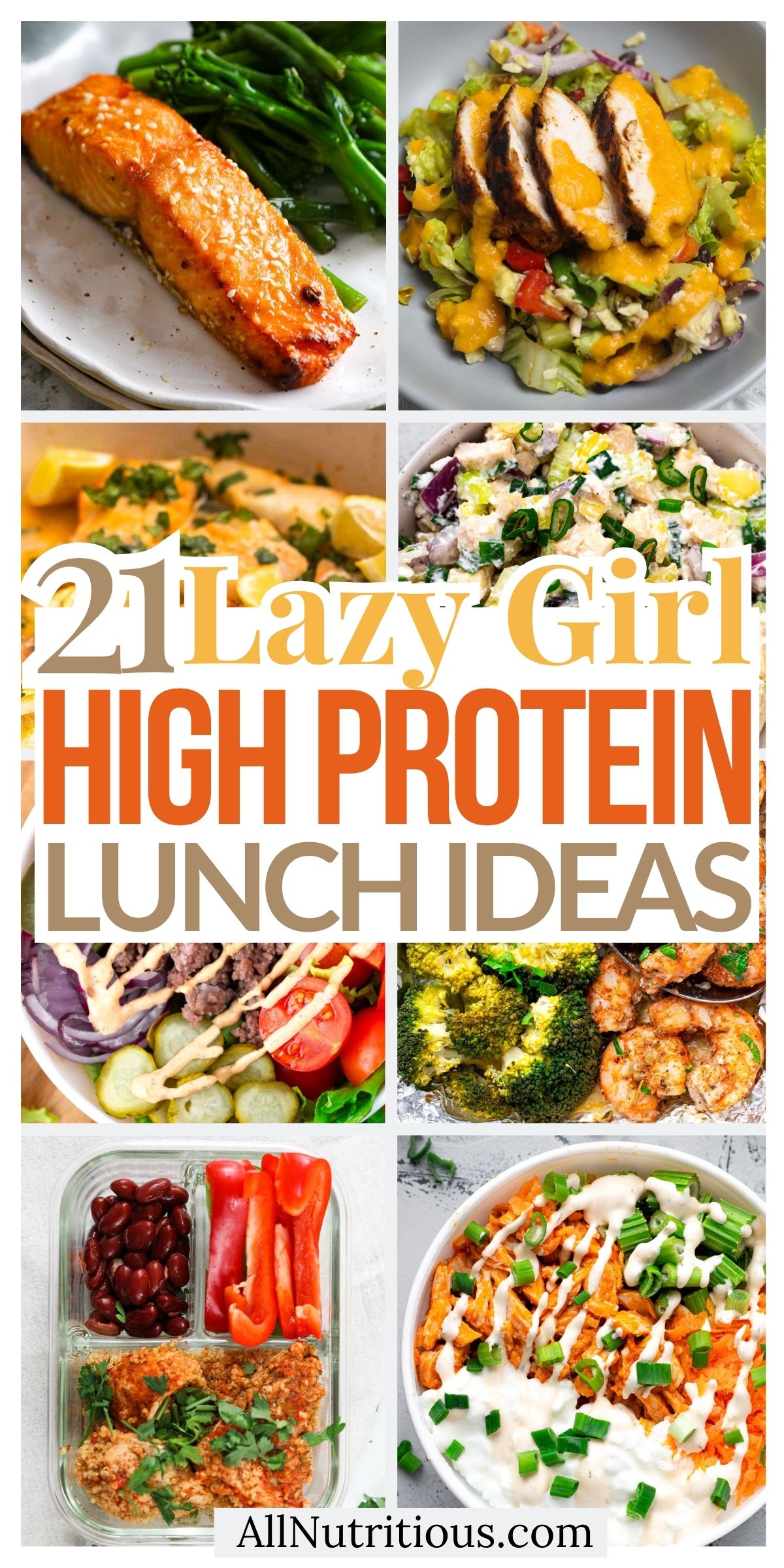 21 Lazy Girl High Protein Lunch Ideas