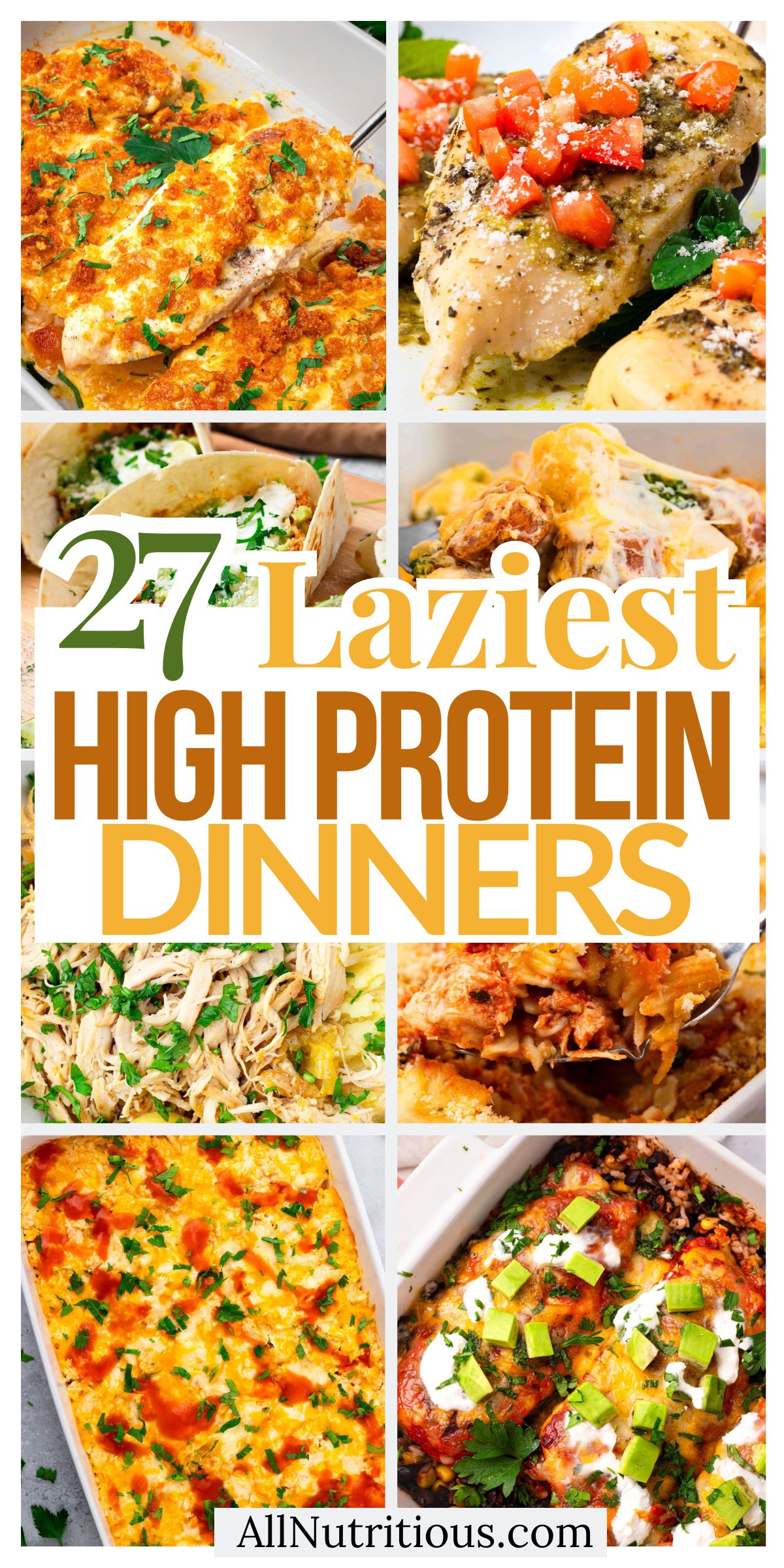 27 Lazy High Protein Dinners Anyone Can Make