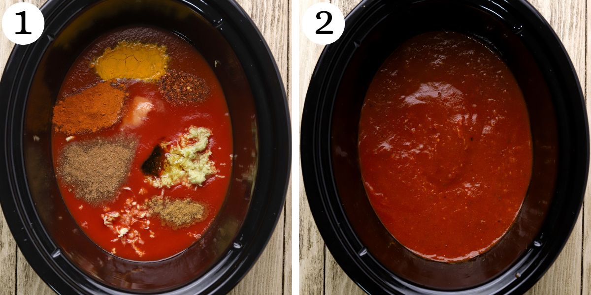 Healthy Crockpot Butter Chicken