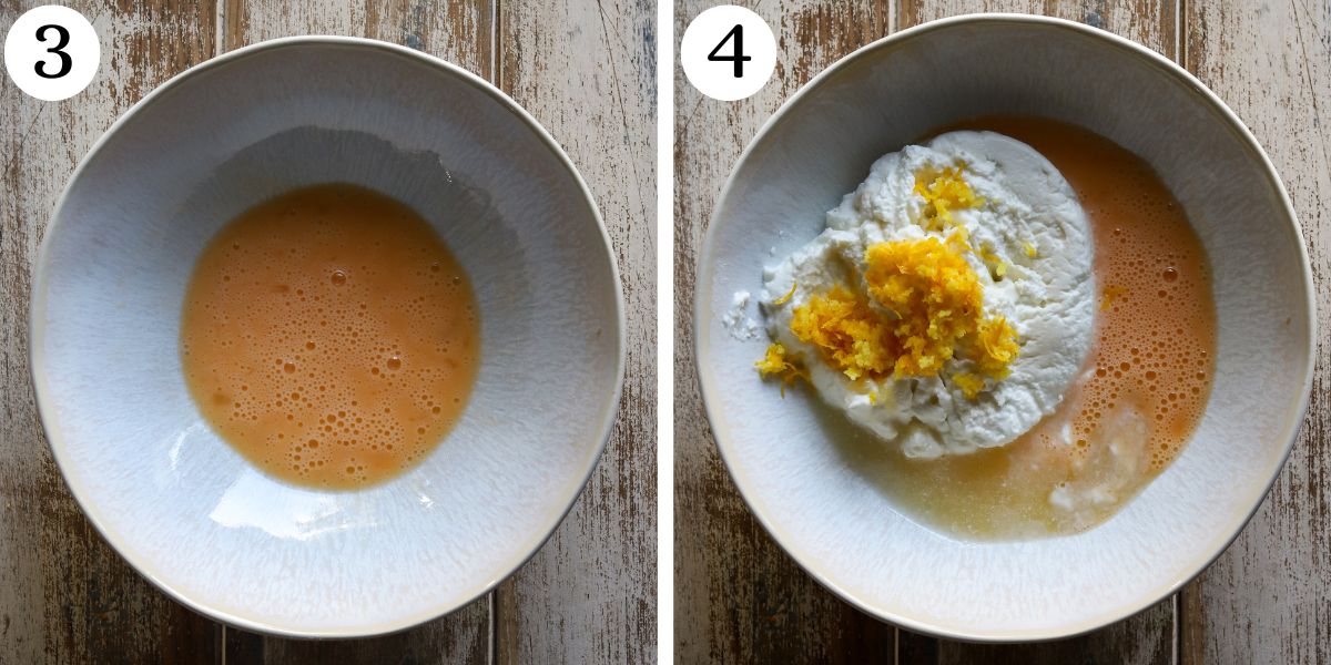 Easy Lemon Blueberry Cottage Cheese Scones Steps 3-4