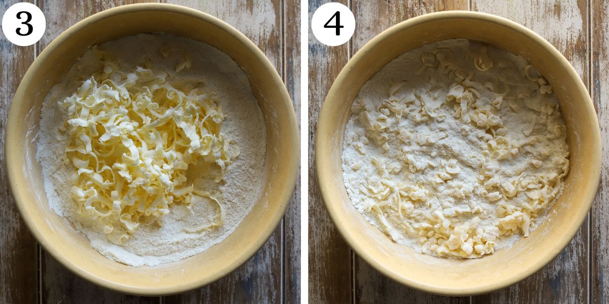 Tasty Chocolate Chip Cottage Cheese Scones Steps 3-4