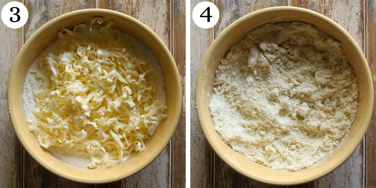 Yummy Strawberry Cottage Cheese Scones Steps 3-4