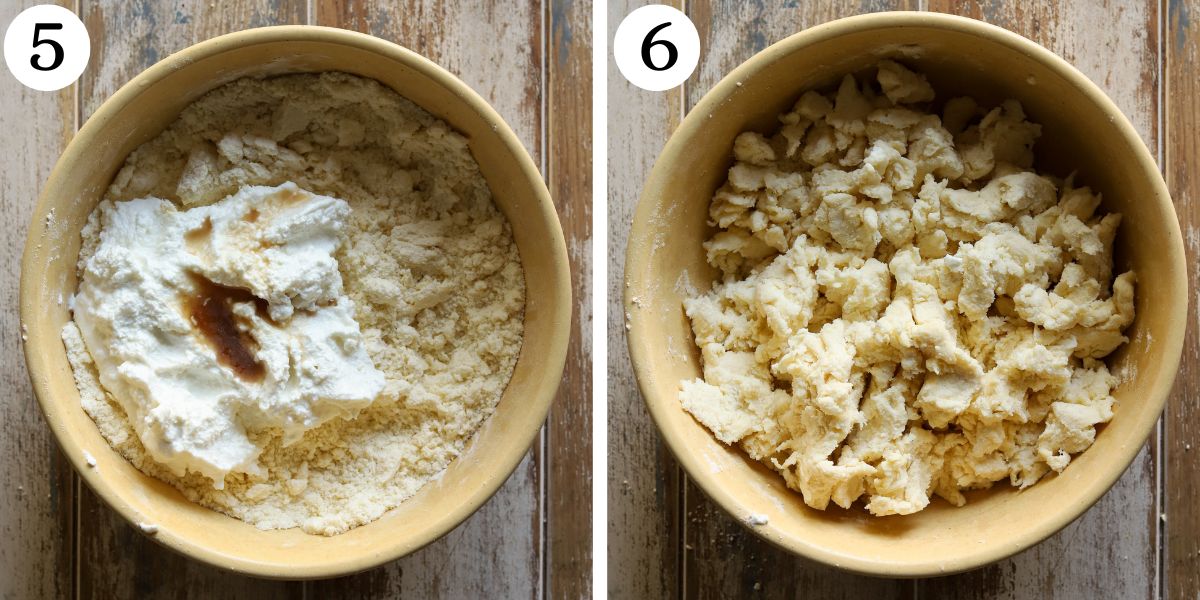 Nutritious Strawberry Cottage Cheese Scones Steps 5-6