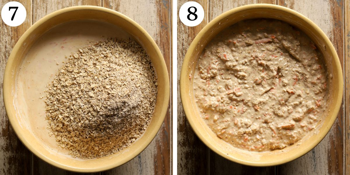 Quick Oatmeal Carrot Cake